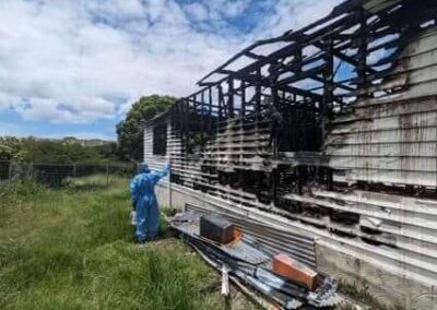 Garage demolition and site clean-up completed