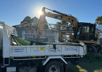Professional residential demolition completed by experienced contractors