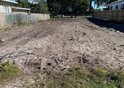 Residential property cleared after demolition